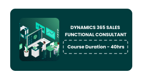 Dynamics 365 Sales Functional Consultant Online Training In Pune