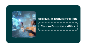 SELENIUM USING PYTHON Online Training In Pune