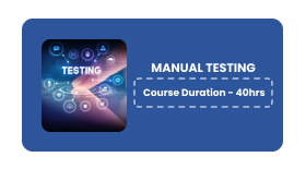 MANUAL TESTING Online Training In Pune