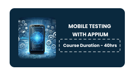 MOBILE TESTING Online Training In Pune