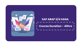 SAP ABAP S/4 HANA Online Training In Pune